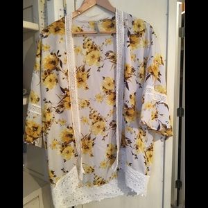 Floral Kimono